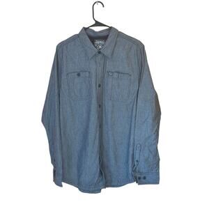 Metal Mulisha Button Down Shirt Size mens Medium 100% Cotton